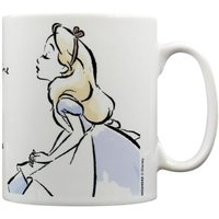 Alice In Wonderland Teatime With Alice Mug in White