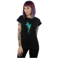 Harry Potter Women's Doe Always Mist T-Shirt in Black | Size: Large