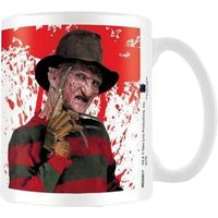 Nightmare On Elm Street Freddy Krueger Mug in White