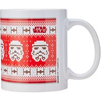 Star Wars Stormtrooper Christmas Mug in Red