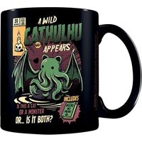 Ilustrata Cathulhu Mug in Black