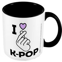 Pyramid International I Love K-Pop Mug in White