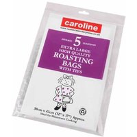 Caroline Roasting Bags (Pack of 5) in White