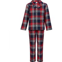 SF Minni Tartan Long Pyjama Set in Red | Size: 7-8 Years