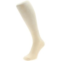 Exceptio Men's Traditional Club Cricket Socks in Cream | Size: 8-12