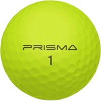 Masters Prisma Titanium Golf Balls (Pack Of 12) in Yellow