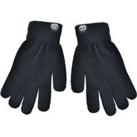 Six Peaks Men's Knitted Winter Gloves in Black | Size: Large
