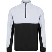 & Quarter Zip Fleece Top