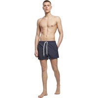 Build Your Brand Men's Swim Shorts in Navy | Size: Medium