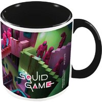 Squid Game Stairs Workers Mug in Pale Pink