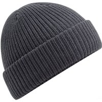 Beechfield Men's Elements Water Repellent Beanie in Dark Grey