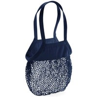 Westford Mill Cotton Mesh Grocery Bag in Navy