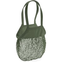 Westford Mill Cotton Mesh Grocery Bag in Dark Olive