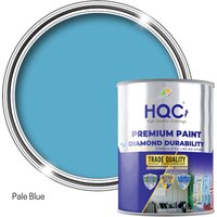 HQC PAINTS HQC Vinyl Matt Emulsion Paint - Matt Finish for Interior Walls - 5L in Pale Blue