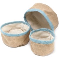 Set 3 Natural Jute Baskets