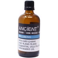 KDMD Wellbeing Massage Oil - 100ml in Black