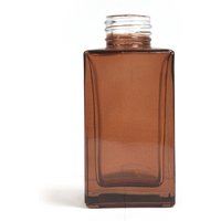 Square Long Reed Diffuser Bottlle Amber