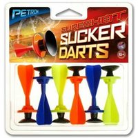 Petron Spare Sureshot Crossbow Toy Sucker Darts 6 Pack