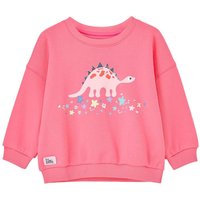 Lighthouse Clothing Girl's Flora Kids Sweatshirt in Bright Pink | Size: 6-7 Years