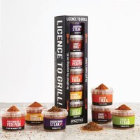 Spicentice Licence To Grill, The Ultimate BBQ Spice Gift Set in Black | Size: 1 Pack