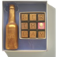 CHOC ON CHOC Chocolate Birthday & Beer Gift Box