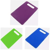 MANTRARAJ Non Slip 3 pcs Chopping Board Set Multi Size & Multicolour Plastic Cutting Board | Size: 1 Pack