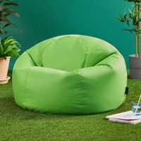 icon Classic Indoor Outdoor Bean Bag Yellow Bean Bag Chair in Light Green