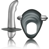 Climaximum Men's Entice Couples Pleasure Kit in Grey