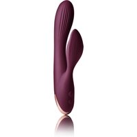 Climaximum Women's Lyanna Dual Independent Motor Rabbit Vibrator in Burgundy