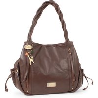 Caz Large Leather Shoulder Tote Bag