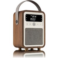 VQ Walnut 'Monty' DAB/DAB+ Digital & FM Radio with Bluetooth in Brown