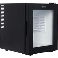 Corby of Windsor Corby Eton 35L Glass Door Minibar in Black - UK Plug