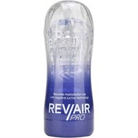 Loving Joy Men's Rev-Air Tight Reusable Masturbation Cup in Blue