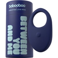 Tabooboo Men's Between You & Me Vibrating Love Ring in Dark Navy