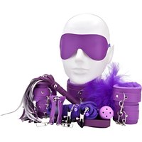 Loving Joy Bound to Play Bondage Kit (11 Piece) in Purple