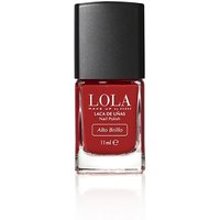 Lola Women's Nail Polish 10 Free Formula 11ml Pebbles 012 - French Bistre in Bombshell - Burgundy