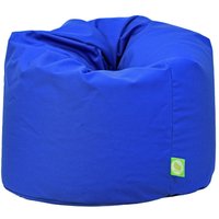 Bean Lazy Cotton Twill Royal Blue Bean Bag Large Size in Dark Blue