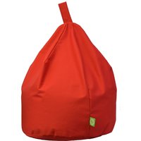 Bean Lazy Cotton Twill Red Bean Bag Child Size | Size: Small