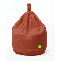 Bean Lazy Cotton Twill Terracotta Bean Bag Child Size in Brown | Size: Small