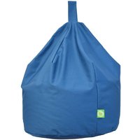 Bean Lazy Cotton Twill French Blue Bean Bag Child Size in Mid Blue | Size: Small