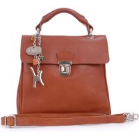 Pandora Leather Handbag Detachable Cross Body Strap