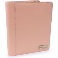 Angela Leather A5 Travel Zipped Folder Notepad