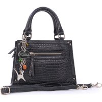Raven Mini Mock Croc Handbag Detachable Cross Body Strap