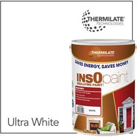 THERMILATE TECHNOLOGIES Exterior Masonry Paint - 5L in Ultra White