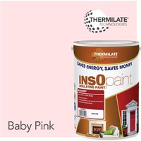 THERMILATE TECHNOLOGIES Exterior Masonry Paint - 5L in Baby Pink