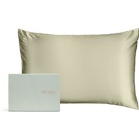 Silk Addict 100% Mulberry Silk Pillowcase - Navy in Olive | Size: Standard Pillow Case