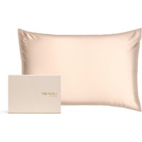 Silk Addict 100% Mulberry Silk Pillowcase - Caramel in Metallic Gold | Size: Standard Pillow Case