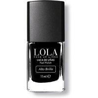 Lola Women's Nail Polish 10 Free Formula 11ml Pebbles 012 - French Bistre in Jet Black