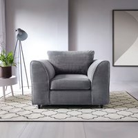 Abakus Direct Jumbo Armchair Grey