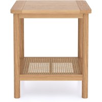 Rest Relax Alderley Oak Side Table in Beige